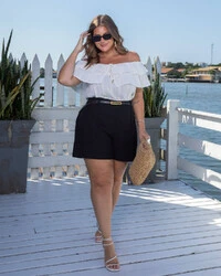 Blusa Ciganinha Bordado Eletronico
