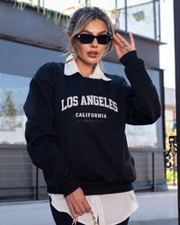 Blusa Moletom Plus Size California
