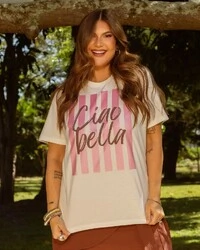 Tshirt Plus Size Ciao Bella