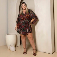 Vestido Plus Size Envelope Corações