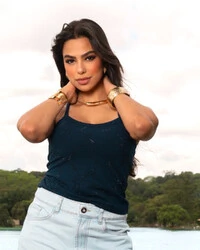 Blusa Plus Size Canelada com Brilhos