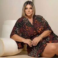 Vestido Plus Size Envelope Corações