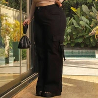 Calça WideLeg Plus Size com Martingale