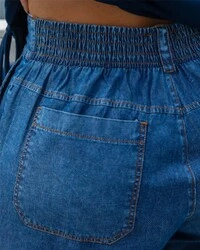 Short Jeans Plus Size Bolsos Frontais