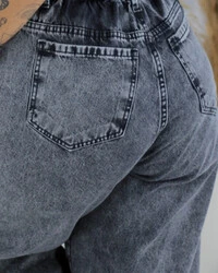 Calça Wide Leg Jeans Estonada Ballon