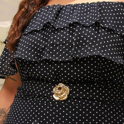 Foto Vestido Longo Plus Size Ciganinha