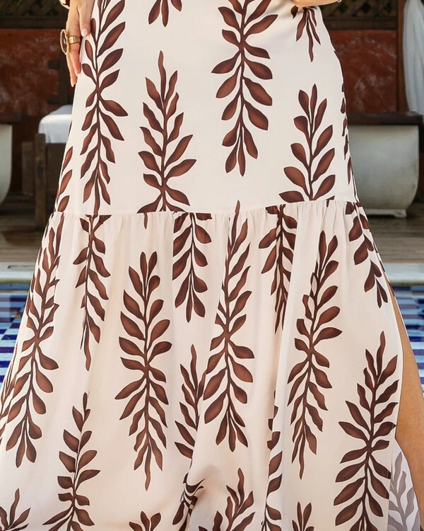 Vestido Plus Size Longo Busto Torcido | Maria Francia