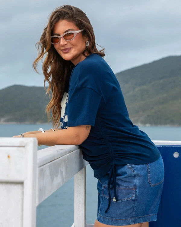Short Jeans Plus Size Bolsos Frontais