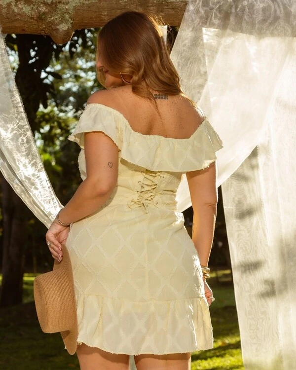 Vestido Plus Size Cigana Corpete