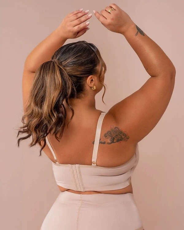 Sutiã Plus Size Decote Push Up Reforçado