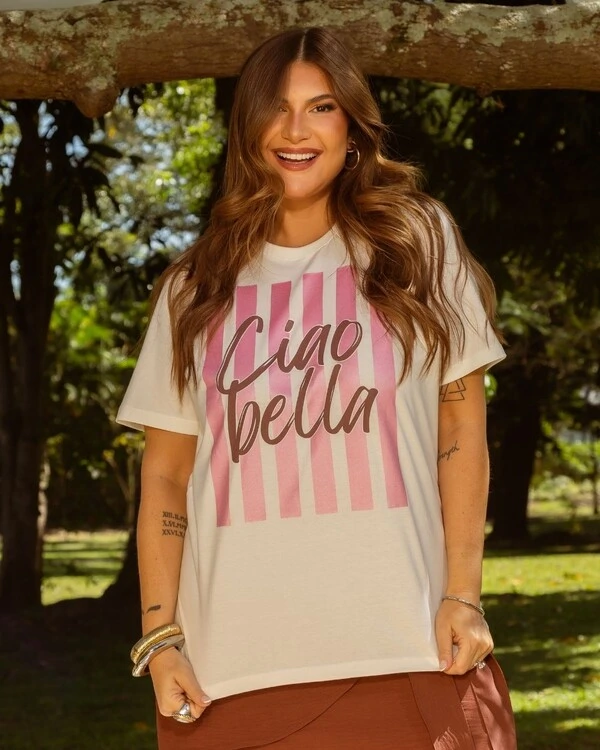 Tshirt Plus Size Ciao Bella