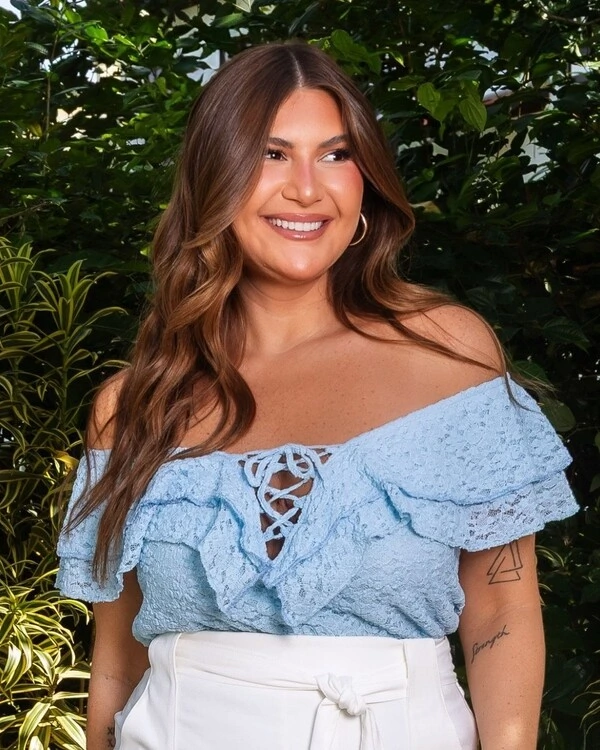 Blusa Ciganinha Plus Size Renda