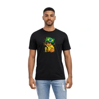 Camiseta Capivara Brasil Copa do Mundo 100% Algodão