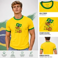 Camiseta Brasil Copa do Mundo Capivara