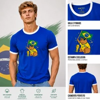 Camiseta Brasil Copa do Mundo Capivara