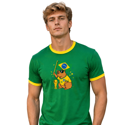 Foto Camiseta Brasil Copa do Mundo Capivara