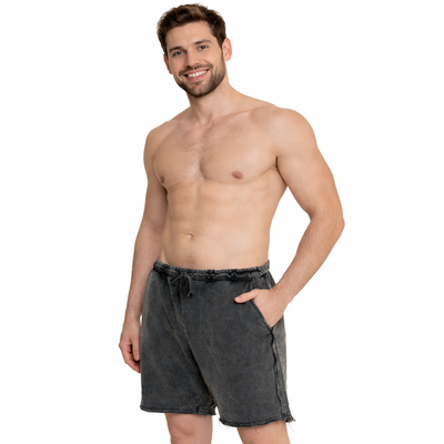Foto Bermuda Estonada Masculina Moletinho Lisa