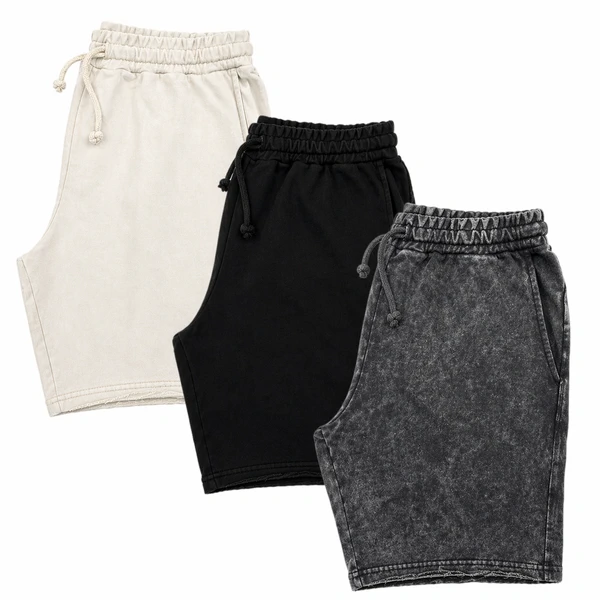 Kit 3 Bermudas Estonadas Premium Corte a Fio