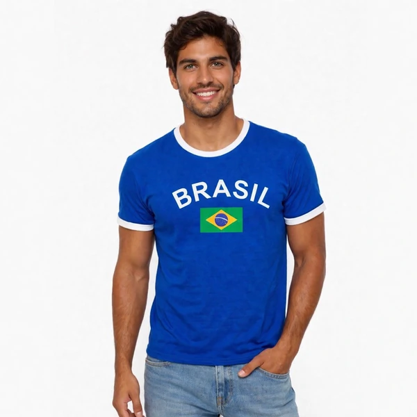 Camiseta Copa Do Mundo Brasil