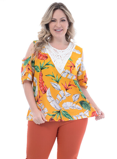 Foto Blusa Plus Size Zilma