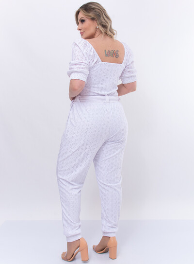 FotoConjunto Plus Size Branco