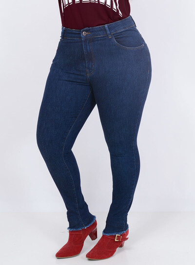 Foto Calça Jeans Skinny Julia Plus Size