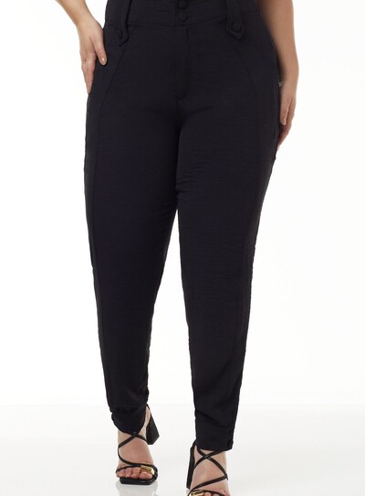 Foto Calça Jogger Plus Size Colorida em Crepe