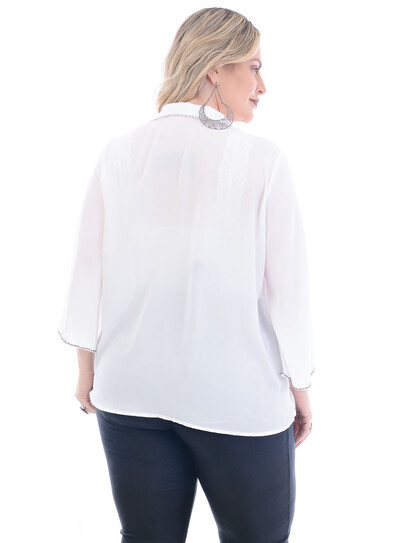 FotoBlusa Plus Size Radiante