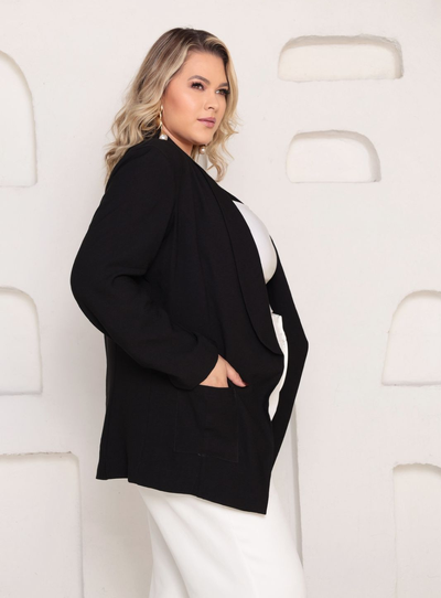 FotoBlazer Alongado Plus Size