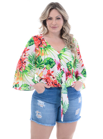 Foto Blusa Plus Size Gisele