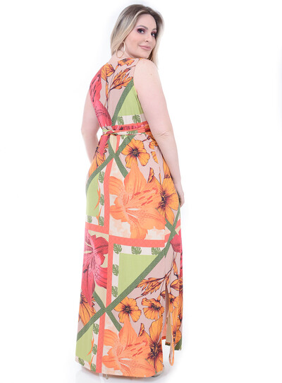 FotoVestido Longo Predilect's Floral Plus Size