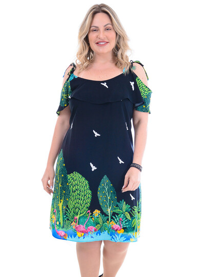 Foto Vestido Plus Size Jeane