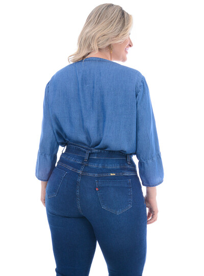 FotoBlusa Plus Size Maçã