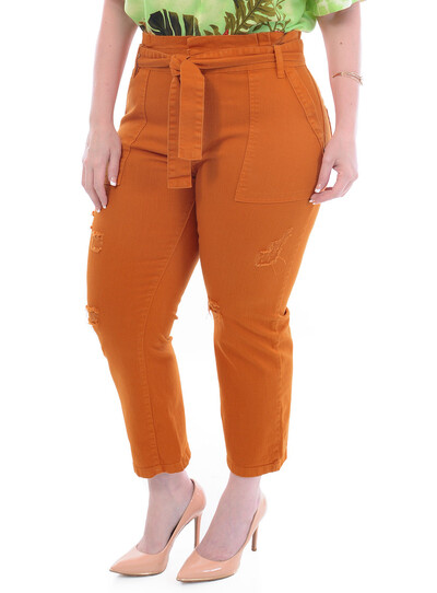 Foto Calça Jeans Plus Size Sol