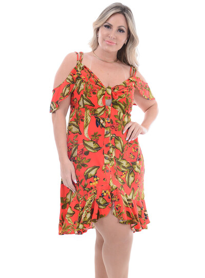 Foto Vestido Plus Size Paixão