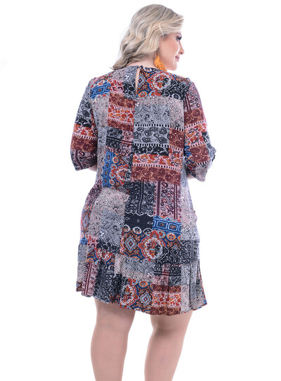 FotoVestido Program Babado Plus Size