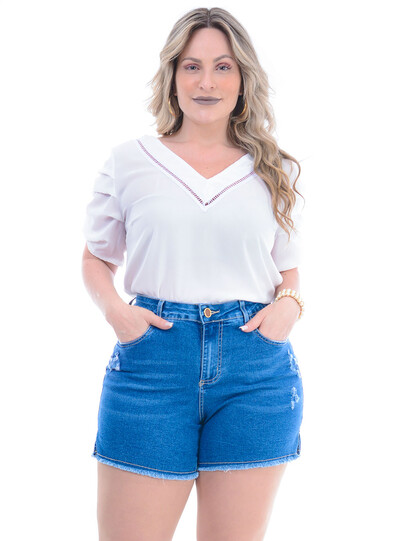 Foto Blusa Plus Size Leal