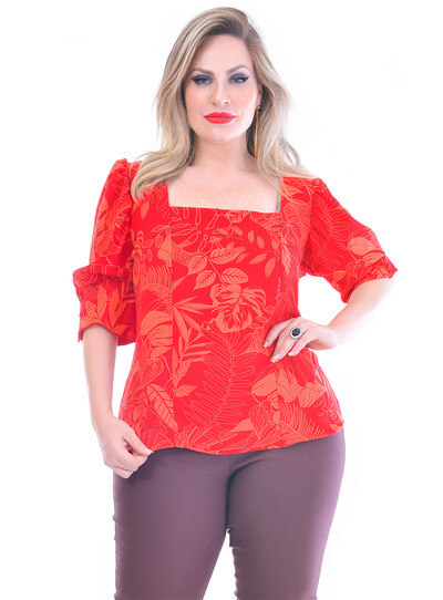 Foto Blusa Plus Size Jaque