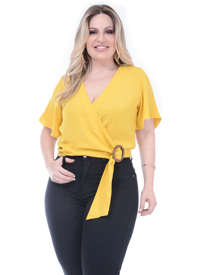 Foto Blusa Predilect´s Linho Plus Size