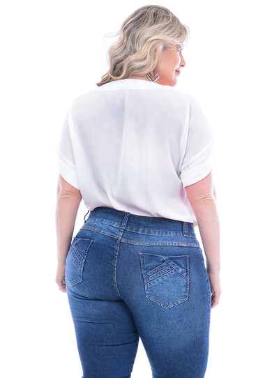 FotoBlusa Predilect´s Decote Canoa Plus Size