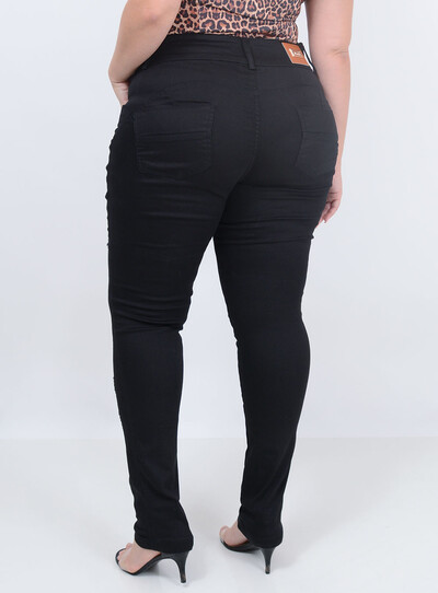 FotoCalça Jeans Destroyed Plus Size
