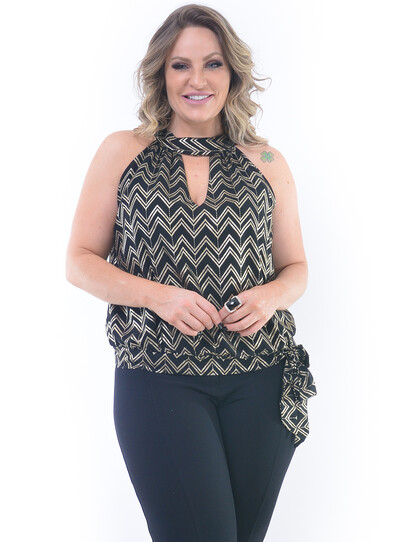 Foto Blusa Plus Size Islândia