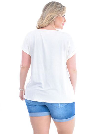 FotoBlusa Plus Size Maristela