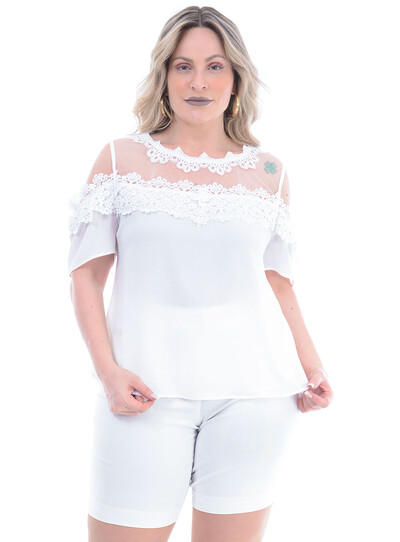 Foto Blusa Plus Size Querida