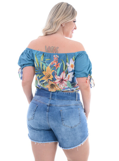 FotoBlusa Plus Size Generosidade