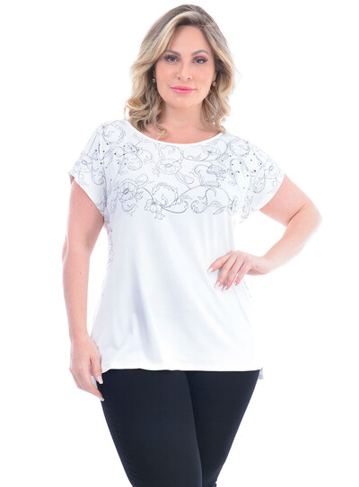 Foto Blusa Plus Size Mariete
