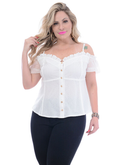 Foto Blusa Plus Size Lirio