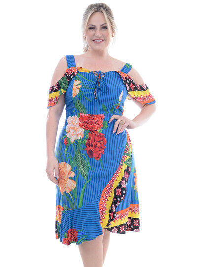 Foto Vestido Plus Size Joana