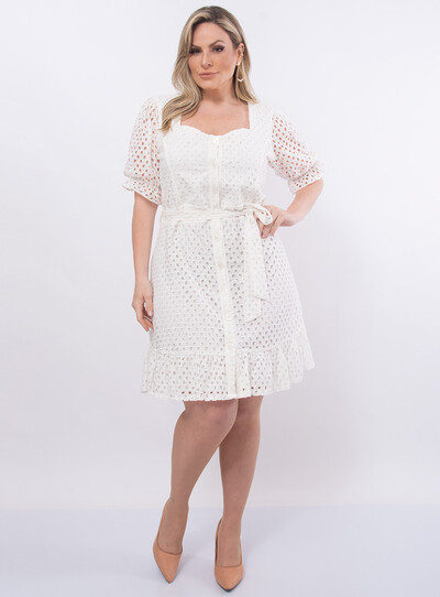 FotoVestido Plus Size em Laise