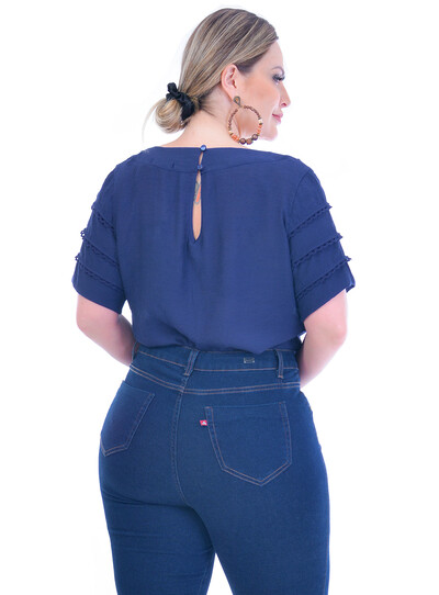 FotoBlusa Plus Size Dona